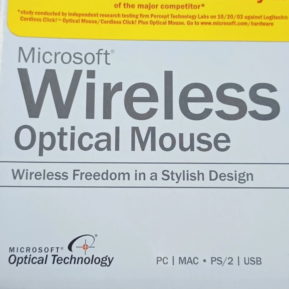 SHAGGADELIC wireless Microsoft Mouse with tilt wheel for side-to-side scrolling